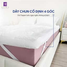 Thumbnail Topper Nệm Dày Đa Năng Luxury 9 SAMY BEDDING Cao Cấp Mềm Mại Mát Mịn 2