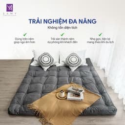 Thumbnail Topper Nệm Dày Đa Năng Luxury 9 SAMY BEDDING Cao Cấp Mềm Mại Mát Mịn 1
