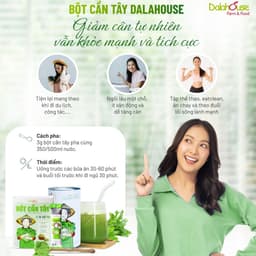 Thumbnail Bột cần tây detox nguyên chất sấy lạnh Dalahouse bột rau củ hữu cơ đạt chuẩn Châu Âu 1