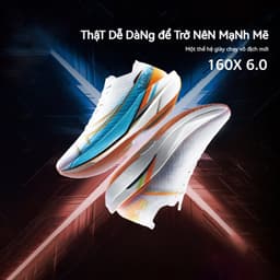Thumbnail XTEP 160X 6.0 Giày chạy bộ nữ chạy marathon giày chạy bộ chuyên nghiệp đế carbon 4