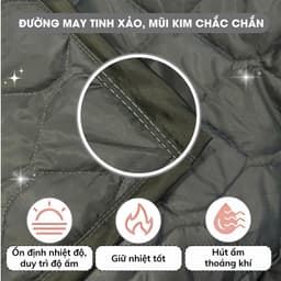 Thumbnail Chăn Dù Chần Bông Cao Cấp Mền Ngủ Gấp Gọn Tiện Lợi Mỏng Nhẹ Mát Lạnh Cho Mùa Hè Văn Phòng Đi Du Lịch Xe Khách 1m5x1m9 4