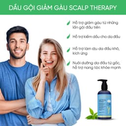 Thumbnail Dầu Gội Hỗ Trợ Giảm Gàu, Dưỡng Tóc Chắc Khoẻ Scalp Therapy Organic 473ML tặng dầu xả tím 2