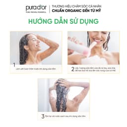 Thumbnail Sữa tắm hữu cơ dưỡng ẩm cho mọi loại da Awakening Body Wash Organic 473ml tặng bông tắm 4