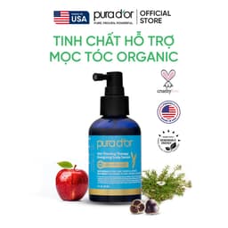 Thumbnail Tinh chất hữu cơ hỗ trợ mọc tóc, dày tóc Pura D'or Hair Therapy Energizing Scalp Serum 120ml 1