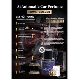 Thumbnail Lọ refill bổ sung Chai nước hoa để bàn làm việc phun tự động AI AUTOMATIC - thể tích 250ml và các loại khuếch tán khác 2