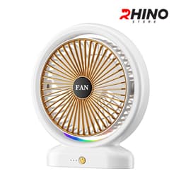 Thumbnail Quạt tích điện để bàn văn phòng Rhino F103 gồm 3 mức độ gió 4