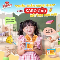 Thumbnail Bánh Karo Chà Bông Hình Gấu Richy - Bánh Trứng Tươi Chà Bông Nhân Phô Mai Date 45 Ngày 3