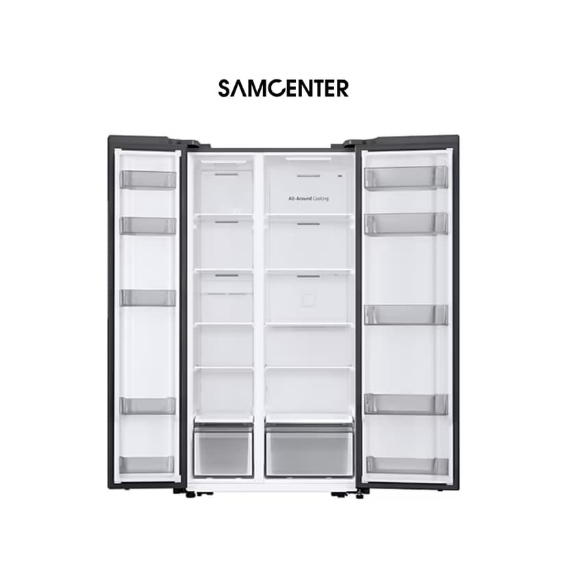 Ảnh Tủ Lạnh Samsung Side by Side với SpaceMax 655L màu Bạc 4