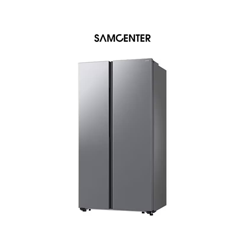 Ảnh Tủ Lạnh Samsung Side by Side với SpaceMax 655L màu Bạc 2