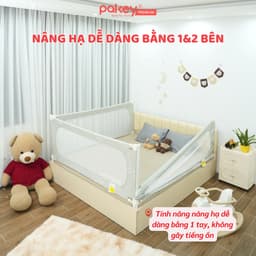 Thumbnail Thanh Chắn Giường PAKEY G600 Cho Bé Cao Cấp, Chặn Giường An Toàn Giúp Bé Ngủ Ngon An Toàn 3