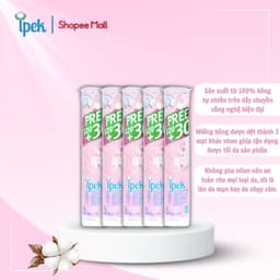 Thumbnail Combo 5 bông tẩy trang Ipek Thổ Nhĩ Kỳ 100% nature 150 miếng (5x150) 2