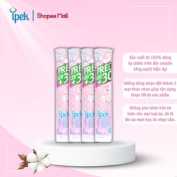 Thumbnail Combo 4 gói bông tẩy trang Ipek 150 miếng ( 4 x 150 miếng) 2