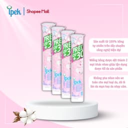 Thumbnail Combo 4 bông gói tẩy trang ipek 150 miếng (4x150 miếng) 2