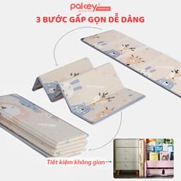 Thumbnail Thảm Trải Sàn Gấp Gọn PAKEY Siêu Dày 2cm Cho Bé Tập Bò, Tập Đi, Vui Chơi Êm Ái, Thảm Gấp Gọn Đa Năng 2