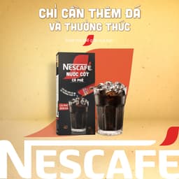 Thumbnail Combo 4 hộp nước cốt cà phê NESCAFÉ - CÀ PHÊ ĐEN ĐÁ (4 hộp x 5 gói) 2