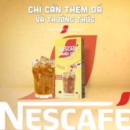 Thumbnail Nước cốt cà phê NESCAFÉ - CÀ PHÊ SỮA ĐÁ (hộp 5 gói) 1