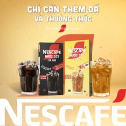 Thumbnail Nước cốt cà phê NESCAFÉ - CÀ PHÊ SỮA ĐÁ (hộp 5 gói) 4