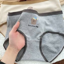 Thumbnail Combo 5 Quần Lót Nữ Cotton Gấu Giữa Trẻ Trung Freesize (45-55kg) QL9019 By Bechipi 4