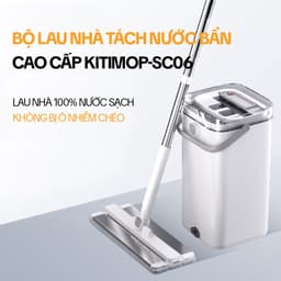 Thumbnail Miếng Lau Nhà Thay Thế KITIMOP SC06 - Bông Lau Nhà Thay Thế 36X12CM, Giẻ Lau Nhà Microfiber Thấm Hút Tốt 1