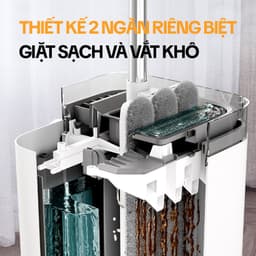 Thumbnail Miếng Lau Nhà Thay Thế KITIMOP SC06 - Bông Lau Nhà Thay Thế 36X12CM, Giẻ Lau Nhà Microfiber Thấm Hút Tốt 2