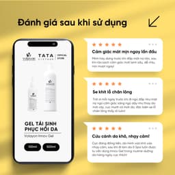 Thumbnail Combo Sữa Rửa Mặt Dịu Nhẹ Volayon Purpleankin + Gel Tái Sinh Phục Hồi Da Volayon Innov Gel 3