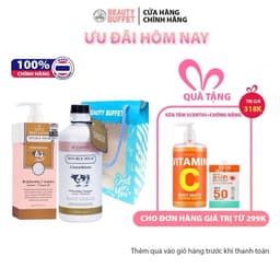 Thumbnail Combo Sữa tắm 350ml và Dưỡng thể trắng da 250ml Scentio Double Milk Triple White 1