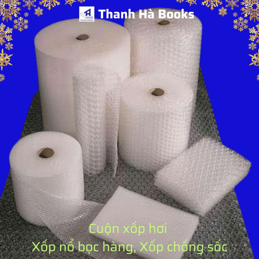 Ảnh Bóng khí, xốp hơi bọc hàng, xốp chống sốc giá rẻ - Dài 5m - Rộng 20cm 25cm 30 cm 40 cm 50cm 60cm 4