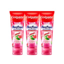 Thumbnail Bộ 3 Kem đánh răng Colgate MaxFresh Hương nhiệt đới, tinh thể cầu vồng the mát 100g/ tuýp 2