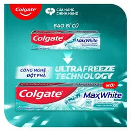 Thumbnail Bộ 4 Kem đánh răng Colgate MaxWhite tinh thể the mát, trắng răng trong 2 tuần 2