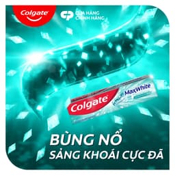 Thumbnail Bộ 4 Kem đánh răng Colgate MaxWhite tinh thể the mát, trắng răng trong 2 tuần 4