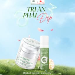 Thumbnail Bộ đôi Kem dưỡng phục hồi  + GEL chấm mụn Tràm Trà 15ML BIBALA 1