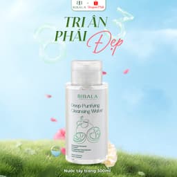 Thumbnail Nước tẩy trang lành tính dịu da DEEP PURIFYING CLEANSING WATER BIBALA 300ML 1
