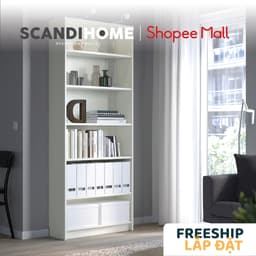 Thumbnail JELLY, Kệ sách 3 - 4 - 5 - 6 - 7 tầng SHE_002 Scandi Home, 80x28cm, kệ gỗ 2