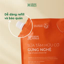 Thumbnail Sữa Tắm Thảo Dược Gừng Nghệ Cỏ Cây Hoa Lá 1000g Làm Sạch Sâu 2