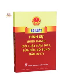 Thumbnail Sách - Bộ luật hình sự năm 2015 sửa đổi bổ sung năm 2017 1