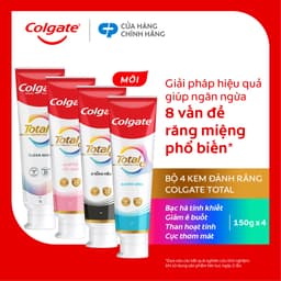 Thumbnail Bộ 4 Kem đánh răng Colgate Total sạch sâu bảo vệ, ngăn ngừa 8 vấn đề răng miệng 150g/ tuýp 3