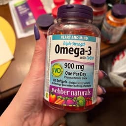 Thumbnail Viên Uống Omega3, Viên Uống Dầu Cá Hỗ Trợ Sức Khỏe Webber Naturals Triple Strength Omega-3 / Omega-3 With CoQ10 1