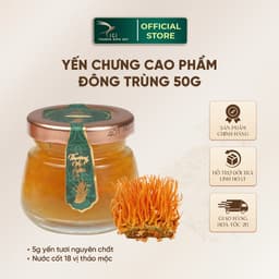 Thumbnail Yến chưng cao phẩm vị Đông Trùng Hạ Thảo bồi bổ sức khoẻ CiCi Thượng Đỉnh Yến hũ 50-65g Yến Sào Khánh Hòa nguyên chất 3