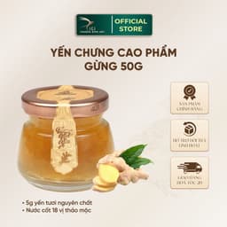 Thumbnail Yến Chưng Cao Phẩm Vị Gừng Tăng Sức Đề Kháng CiCi Thượng Đỉnh Yến hũ 50-65g Yến Sào Khánh Hòa nguyên chất Yến Tươi 3