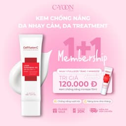Thumbnail Kem chống nắng cho da nhạy cảm Cell Fusion C Laser Sunscreen 100 SPF50+ PA++++ bảo vệ da khỏi tia UV 50ml 1