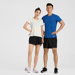 Thumbnail Áo thun thể thao nam DECATHLON run dry chuyên chạy bộ, nhanh khô xanh mã 8666011 2