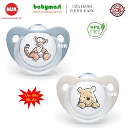 Thumbnail Bộ 2 ty ngậm Nuk Disney sleeptime cho bé đủ size 1