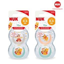 Thumbnail Bộ 2 ty ngậm Nuk Disney sleeptime cho bé đủ size 2