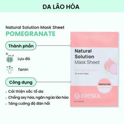 Thumbnail Combo 10 Miếng Mặt Nạ Giấy Freska Natural Solution Mask Sheet 25ml (giao ngẫu nhiên) 3