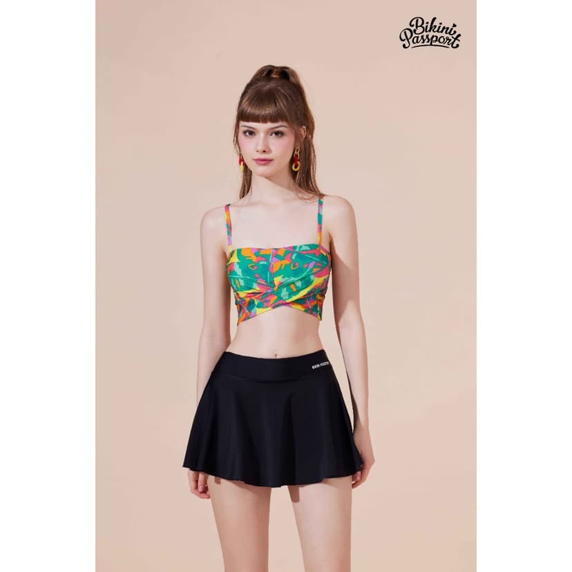 Ảnh Quần bơi Nữ, đồ bơi nữ BIKINI PASSPORT kiểu Váy- màu Đen - BS170_BL 2