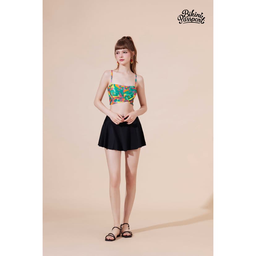 Ảnh Quần bơi Nữ, đồ bơi nữ BIKINI PASSPORT kiểu Váy- màu Đen - BS170_BL 1