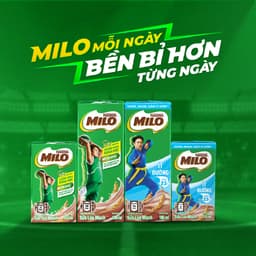 Thumbnail Thùng 48 hộp sữa lúa mạch Nestle MILO Ít Đường x 110ml 3