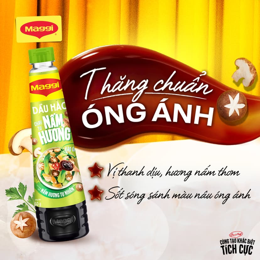 Ảnh Dầu Hào MAGGI® Nấm Hương Chai 350g 2