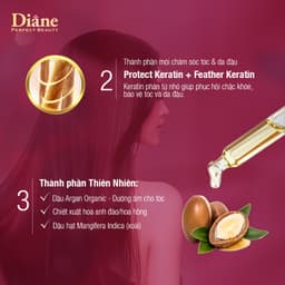 Thumbnail Combo dầu gội xả giảm rụng tóc đến 96% phục hồi gãy rụng Moist Diane Extra Hair Fall Control 50ml*2 4