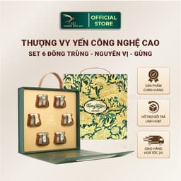 Thumbnail Set Quà 6 Hũ Yến Chưng Công Nghệ Cao Cici Thượng Đỉnh Yến Yến Sào Khánh Hoà 50G Yến Nguyên Chất Cao Cấp 2